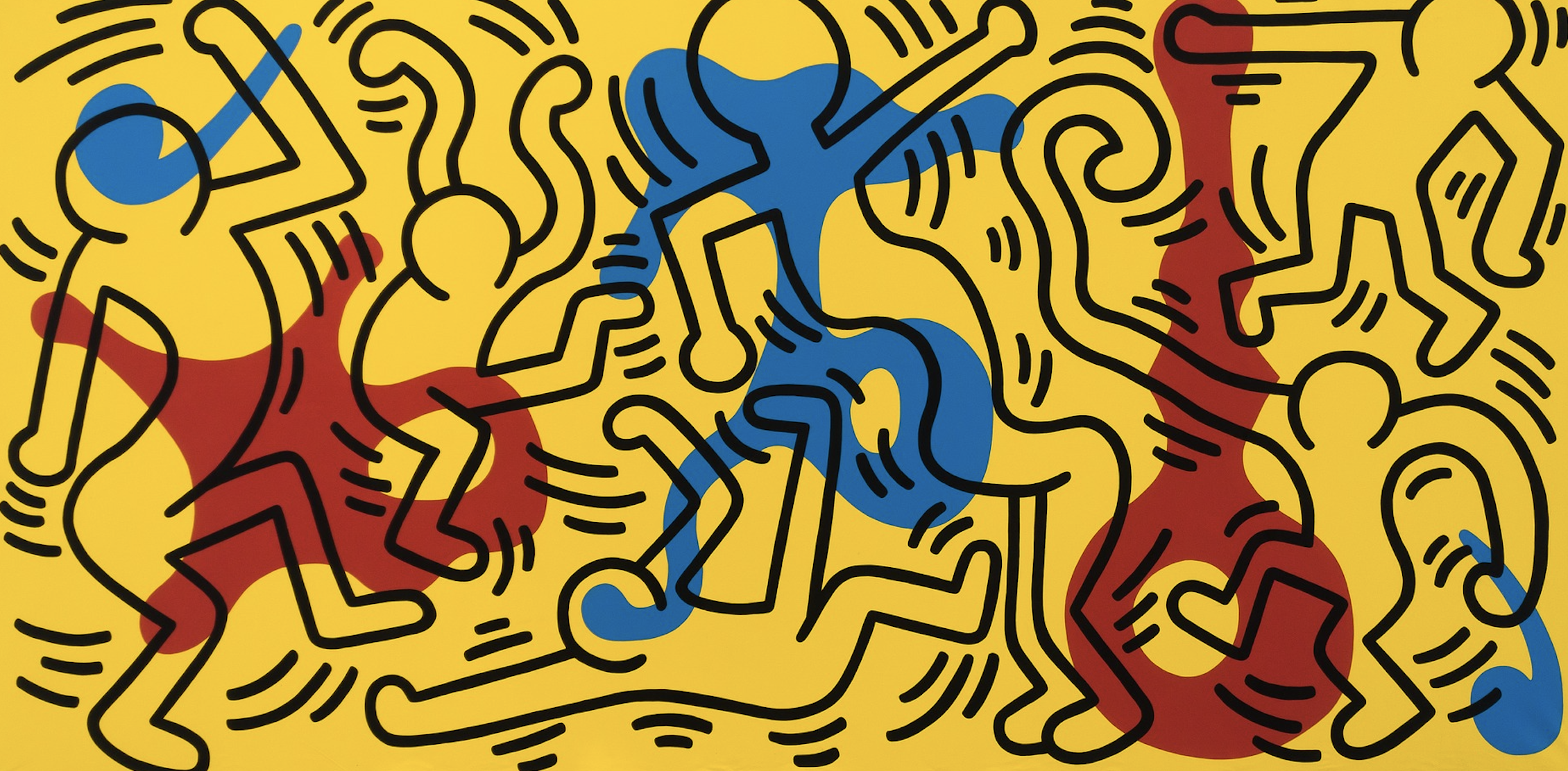 Mon portrait stylisé avec Keith Haring